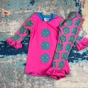 Rare Editions Girls Ruffle Set Size 5